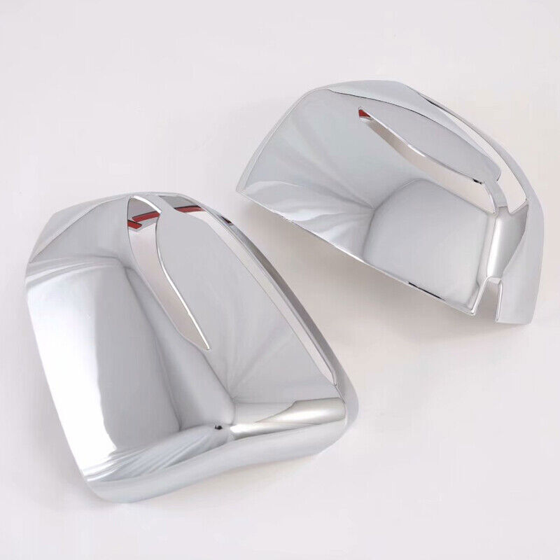 L&R ABS Chrome Rearview Side Mirror Cover Trim For 2020-2024 Hyundai Palisade gallery