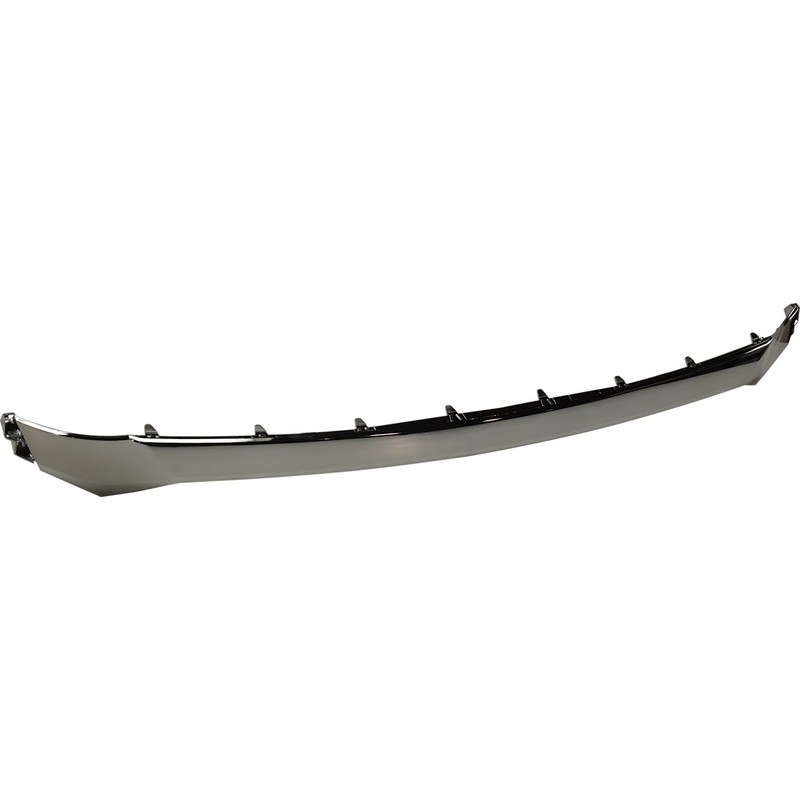 Front Center Bumper Molding Dark Chrome For 2019-2020 Hyundai Santa Fe gallery