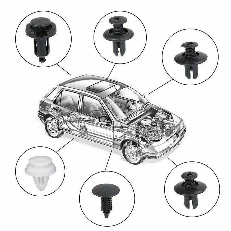 For Toyota Corolla 2003-2022 Retainer Clips Replacement Bumper Push Rivet Clips gallery