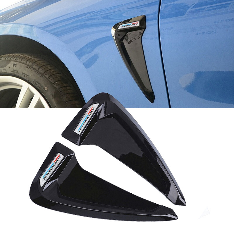 Performance Side Fender Vent Trim Cover Glossy Black For BMW’s full car series