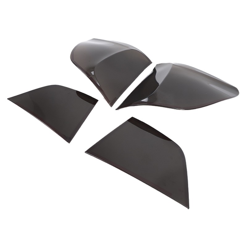 Tail Light Lamp Cover Guard Trim Smoked Black ABS Fits For BMW X3 F25 2011-2017 gallery