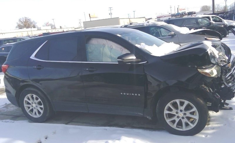 2018-2021 Chevy Equinox Rear Bumper Cover Park Assist OE Opt UD7 Black gallery