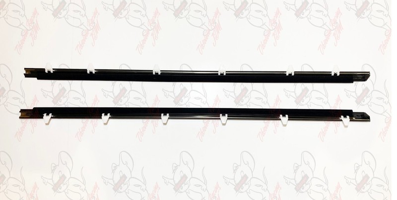 HONDA Prelude BB GENUINE Window Door Molding Weather Strip Outer LH & RH Set OEM gallery