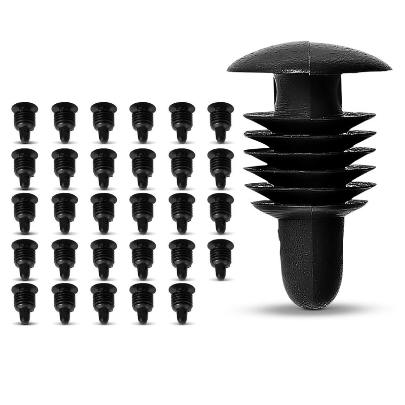 30Pcs 3/32 inch Trim Panel Moulding Clip Retainer for GM Pontiac Fiero 1984-On gallery