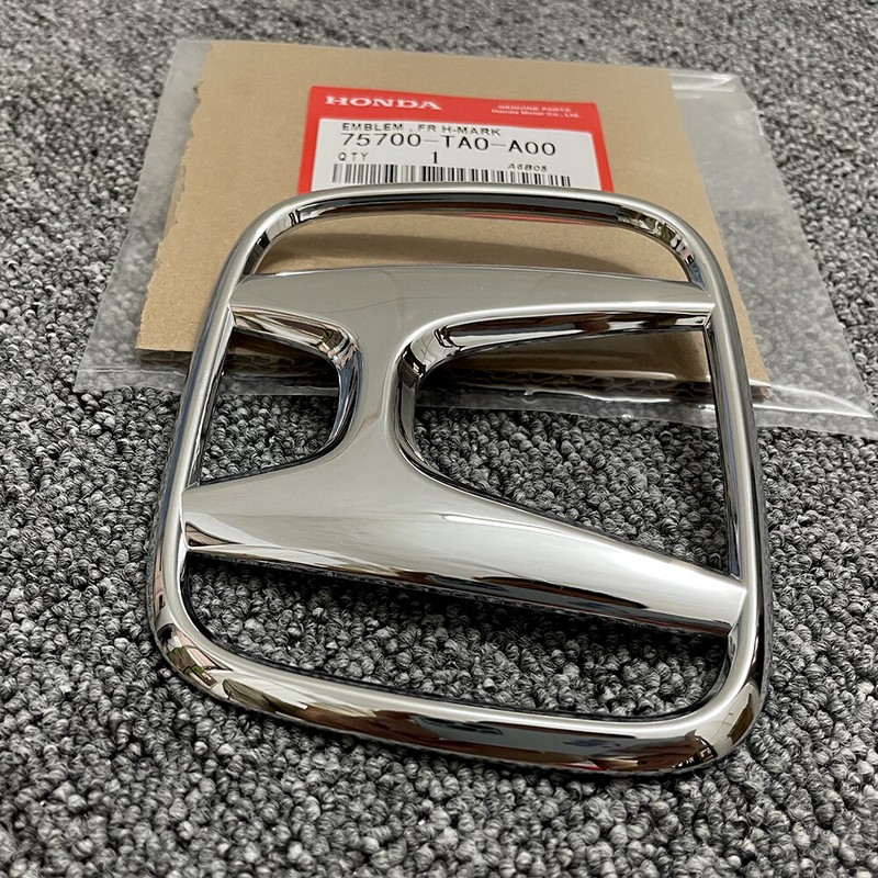 Front Grille H Emblem For HONDA 2005-17 Accord 08-11 Civic 15-17 FiT 05-11 CR-V gallery