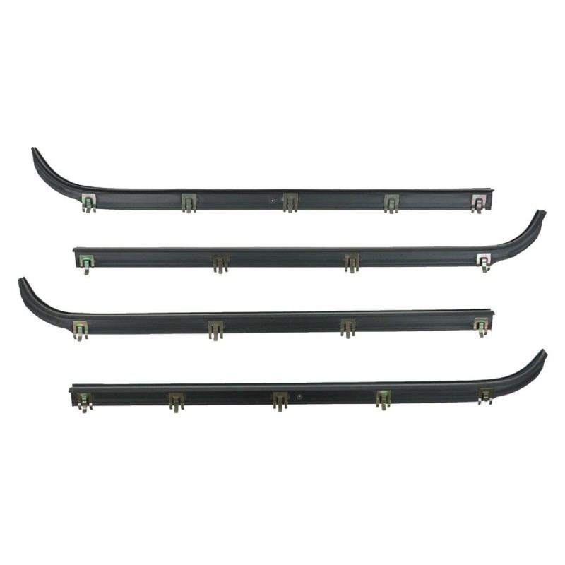 6pc Window Sweep/Run Channel Weatherstrip Set for F150 F250 F350 Pickup Truck gallery