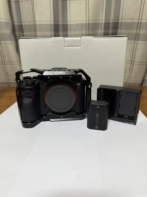 SONY A1 MIRRORLESS CAMERA | ILCE-1 | BODY WITH BATTERY AND SMALLRIG CAGE