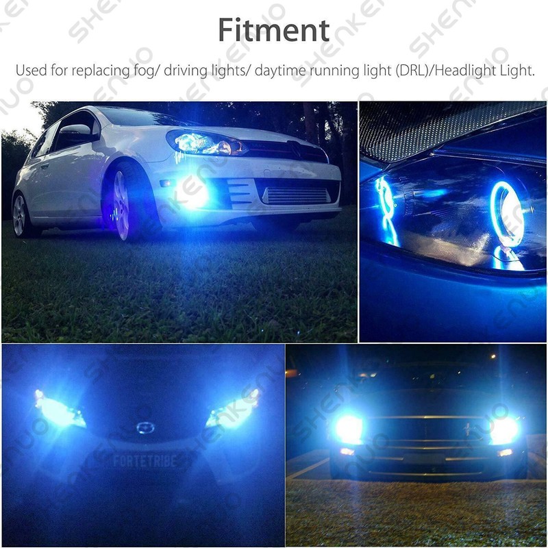 For Buick LaCrosse 2010-2013 8000K LED Headlight Hi/Lo beam + Fog Light Bulb YHL gallery