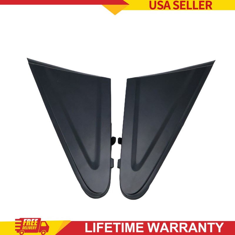 Fit 12-15 Honda Civic Door Mirror Corner Molding Trim US Stock Fast Shipping 2x gallery