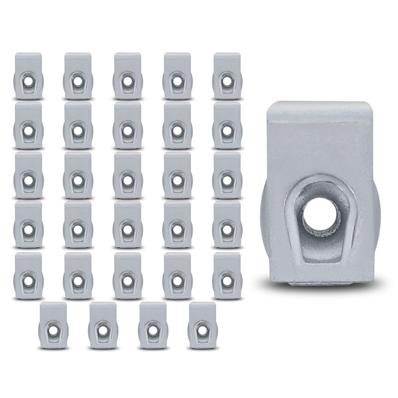 30Pcs M4.2-1.41 (#8) Zinc Organic High Mount Lamp Nut for Ford Lincoln 2020-2023 gallery