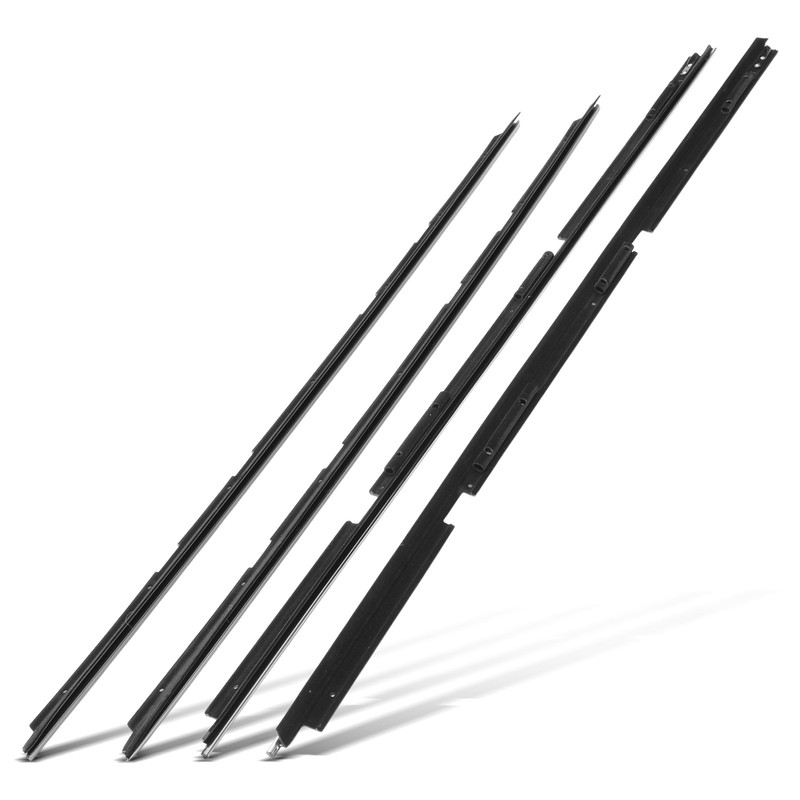 4Pcs Left & Right Door Beltline Window Felt Sweeps for Chevy El Camino GMC 78-87 gallery