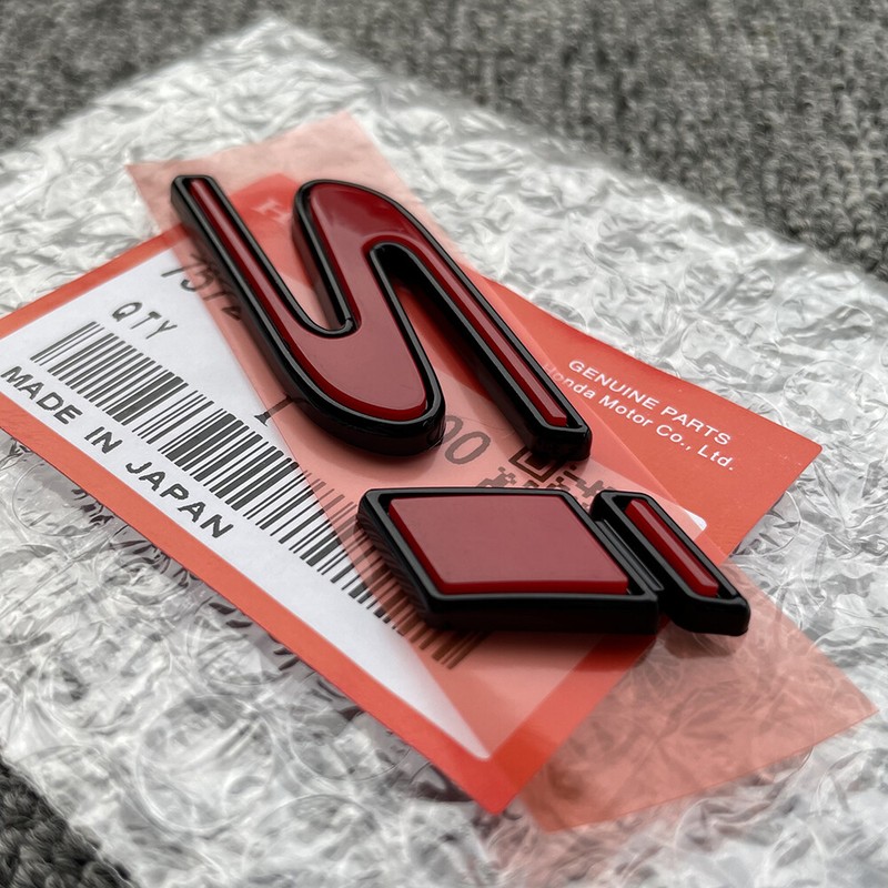Si Trunk Emblem For Honda 2017-2025 civic Coupe 2-Dr 4-Door Badge 75723-TBF-A00 gallery