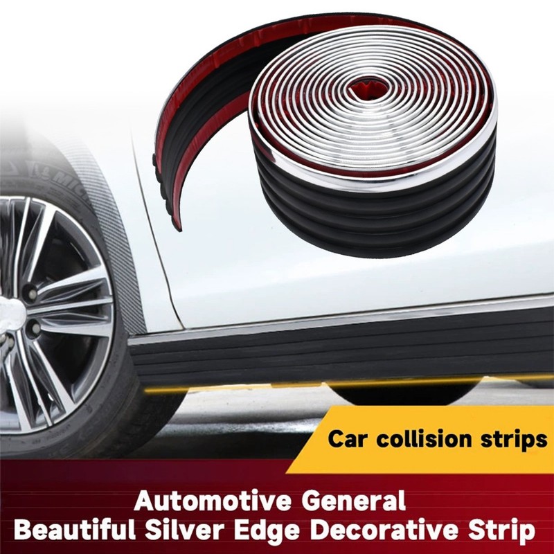 158in For 88-98 Chevy GMC Trucks Body Side Molding Belt Exterior Protector Guard