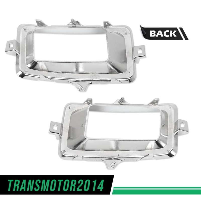 Fog Light Trim Set Fit For 2014-2015 Chevy Silverado 1500 Left and Right Side gallery