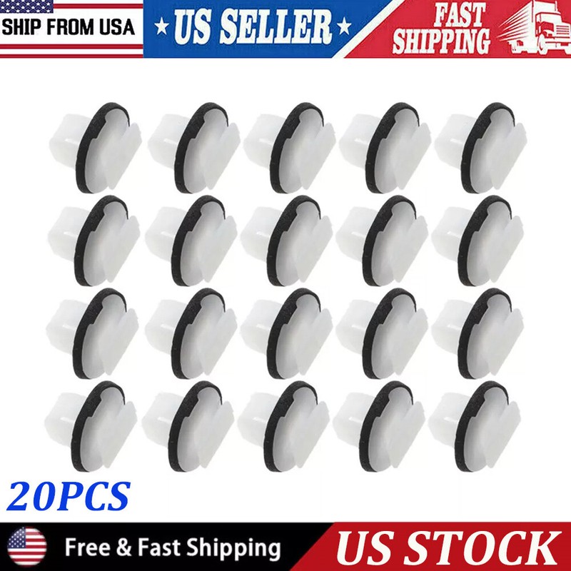 Molding Clip Clips Fender clip 20PCS For Nissan 76882-JG10A With Sealer
