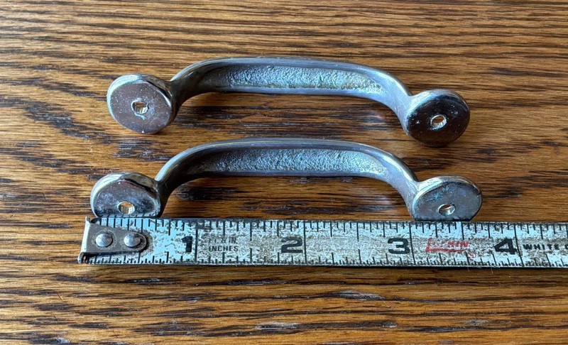 1920s 1930s GRAB PULL HANDLES vtg door windshield hood- gallery