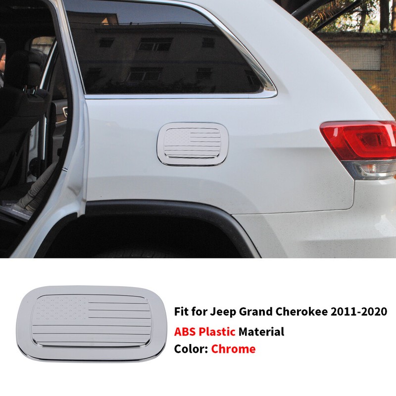 Car Fuel Filler Tank Cover GAS Oil Cap Cover For Jeep Grand Cherokee 11-20 Sport