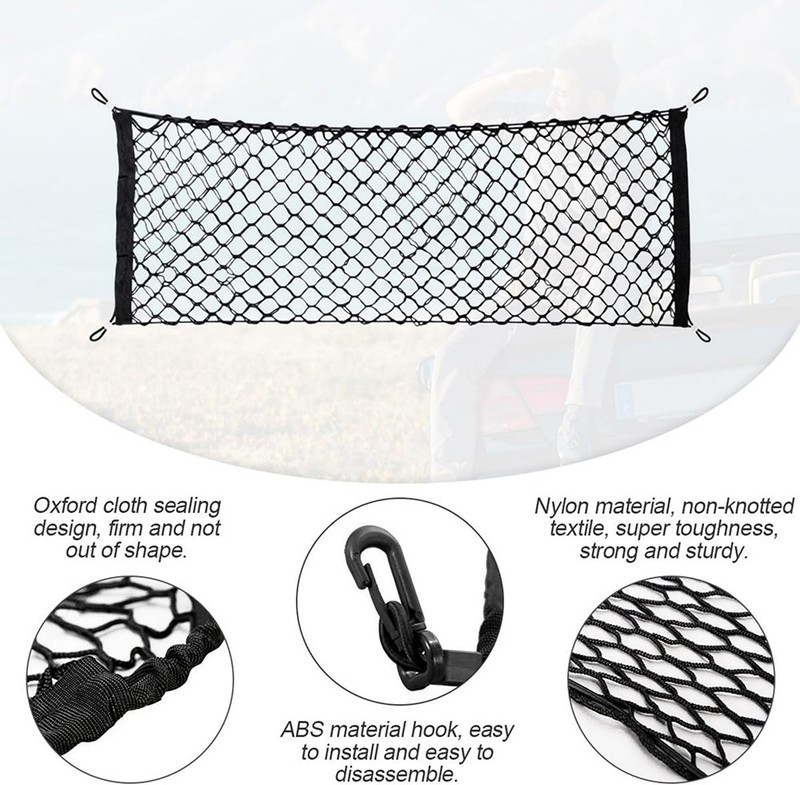 Rear Trunk Envelope Style Cargo Net for VOLKSWAGEN VW ATLAS 2018-2026 Brand New gallery
