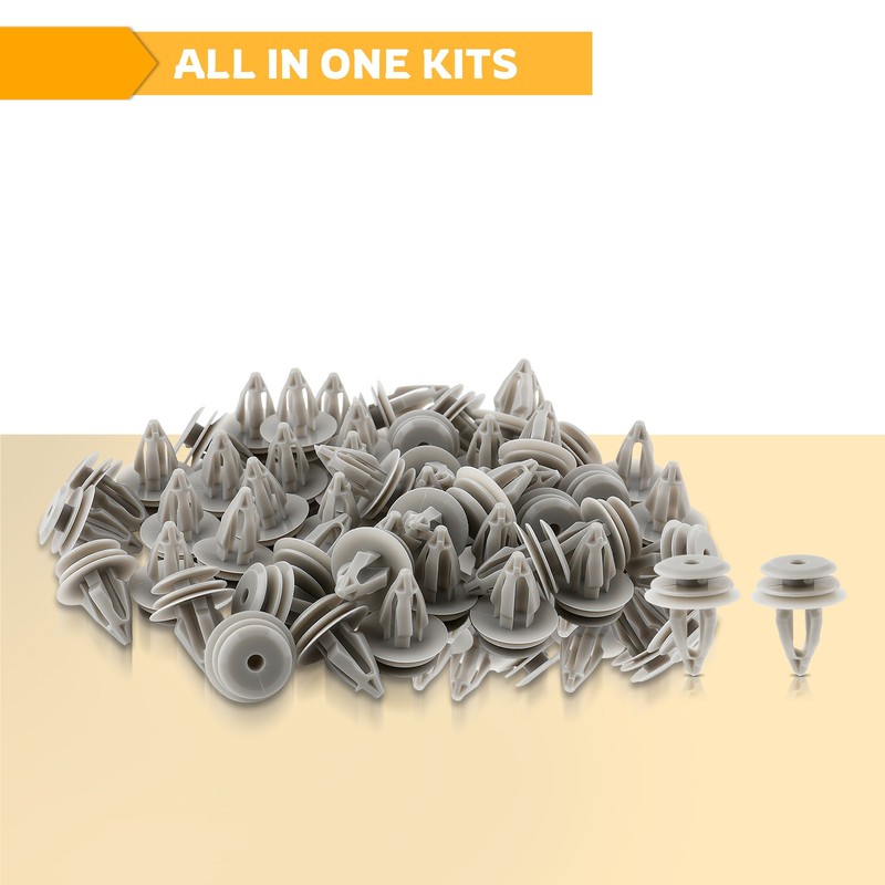 50pcs Nylon Door Trim Panel Retainers Clips For BMW 1998-99 2001-06 2008-2013 M3 gallery