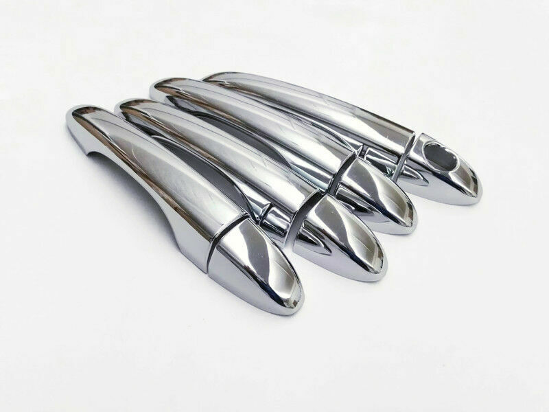 For Jeep Compass 2017 2018 2019 2020-2023 Chrome Side Door Handle Cover Trim 8pc