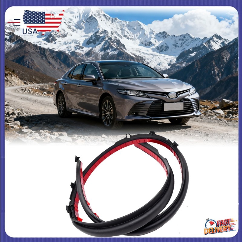 Fit Toyota Camry 2018-2024 Front Hood Seal Weather Strip Replace For 53395-06070