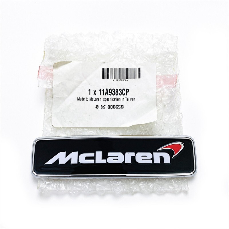 ★ McLaren 650S 570S Front Hood Emblem Badge 11A9383CP OE Spec Sale