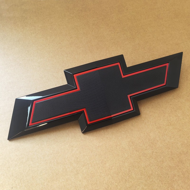 2021+ OEM Grille Bowtie Emblem Badge 3D for Tahoe Suburban Colorado Black Red gallery