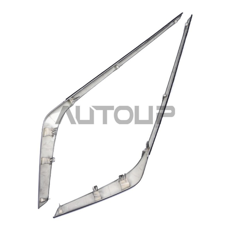 2PCS For Nissan Altima 2023-2024 LH＆RH Front Grille Molding Trims Gloss Black gallery