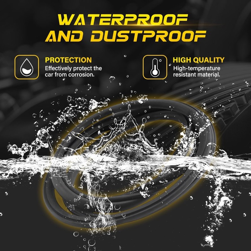 Fit Chevy Silverado 2500HD 2015-2016 Rubber Weatherstrip Seal Sunroof Glass 1PCS gallery