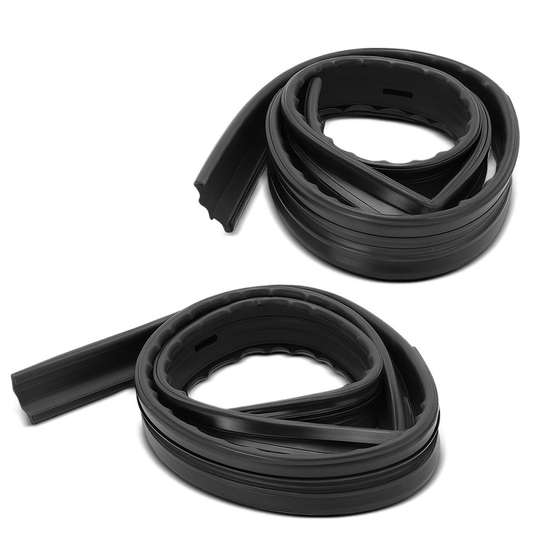 A-Premium 2Pcs Front Door Window Glass Channel Weatherstrip Seal for Chevy GMC gallery