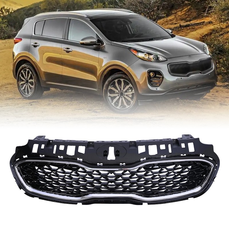 86350D9610 For Kia Sportage 2020-2022 Front Upper Grille w/Badge Slot