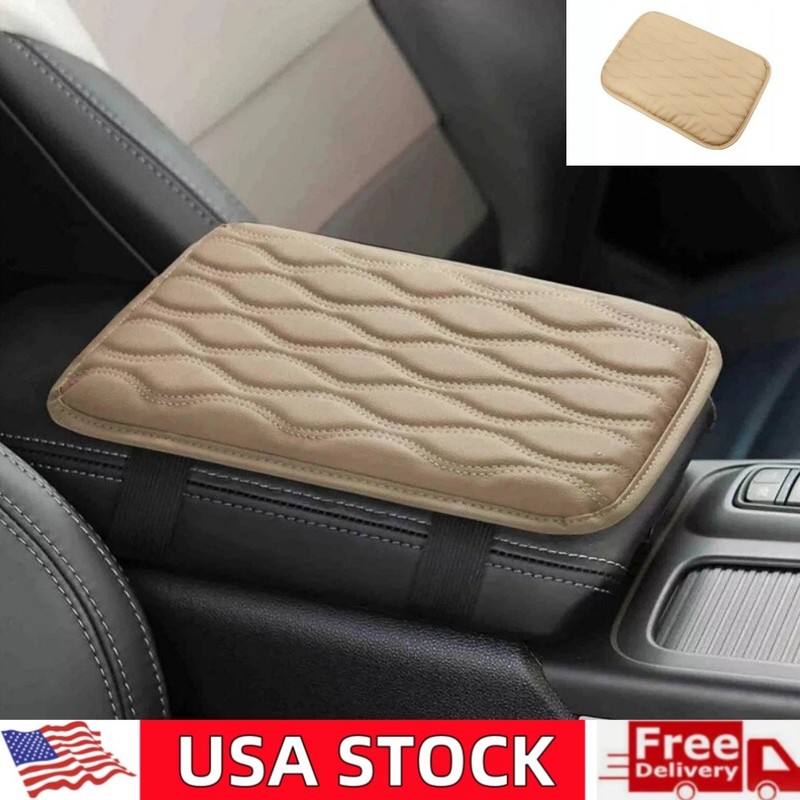 Car Center Console Cushion Pad Auto Armrest Seat Box Cover Arm Rest Protector