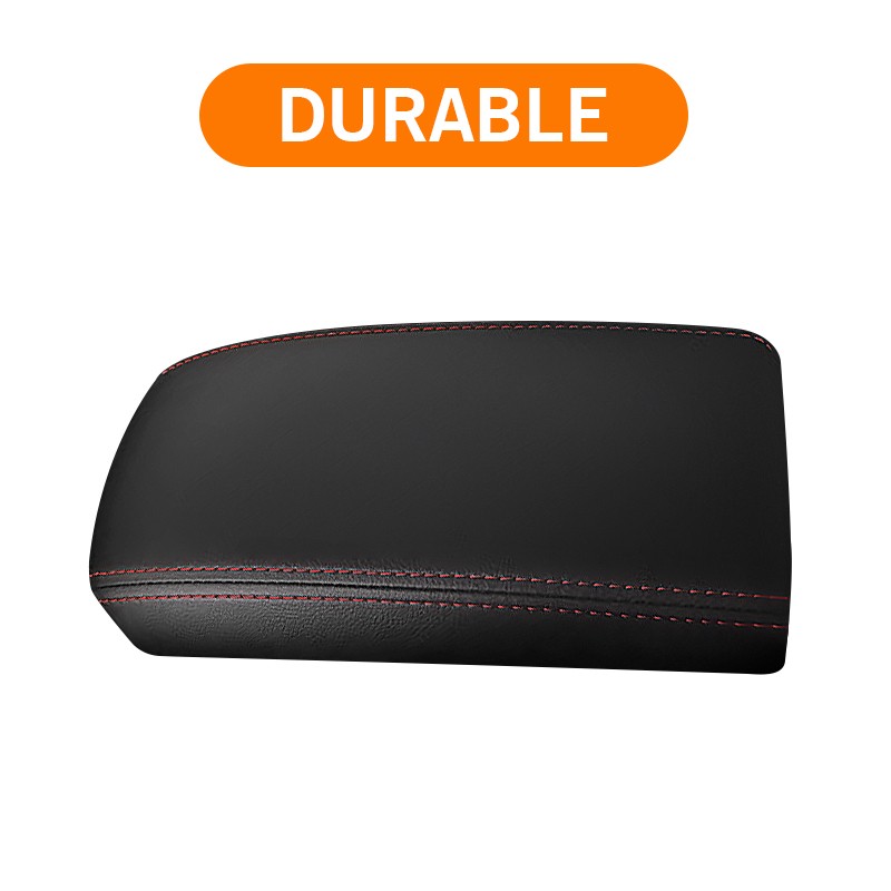 For 2014-2018 Toyota Corolla Black Interior Armrest Box PU Leather Pad Cover NEW gallery