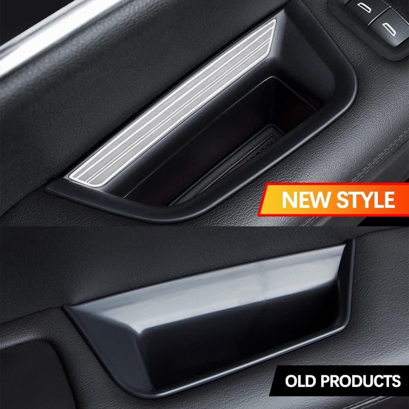 2x Door Side Storage Box Organizer Handle Pocket For Cadillac XT5 2016-2022 gallery