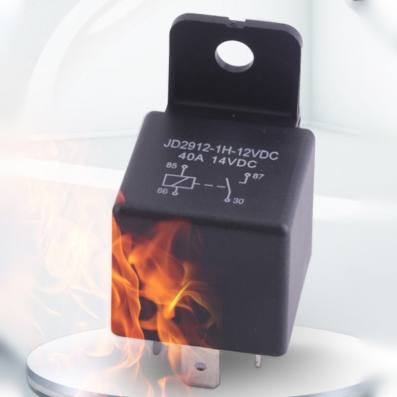 Radiator Fan Control Relay Kit DC12V 24V with Integrated Temperature Switch gallery