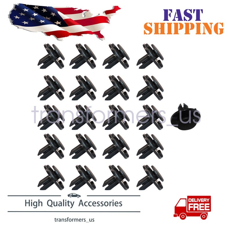 20x fits Nissan 2003 2004-2021 Fender Liner Moulding clip 0155305933 New