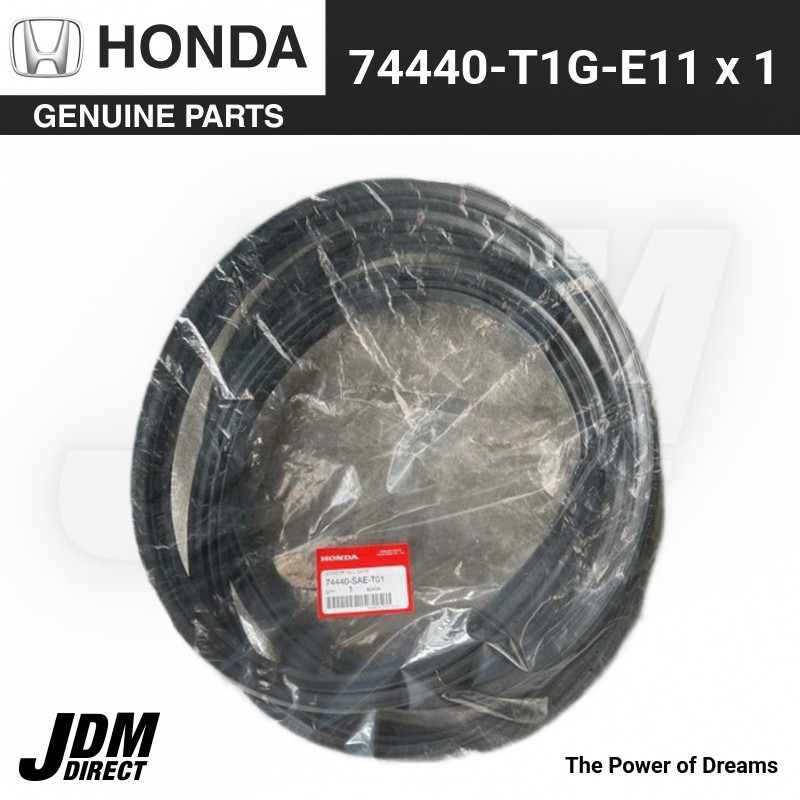 Genuine Honda 74440-T1G-E11 Rear Hatch Liftgate Weatherstrip Seal