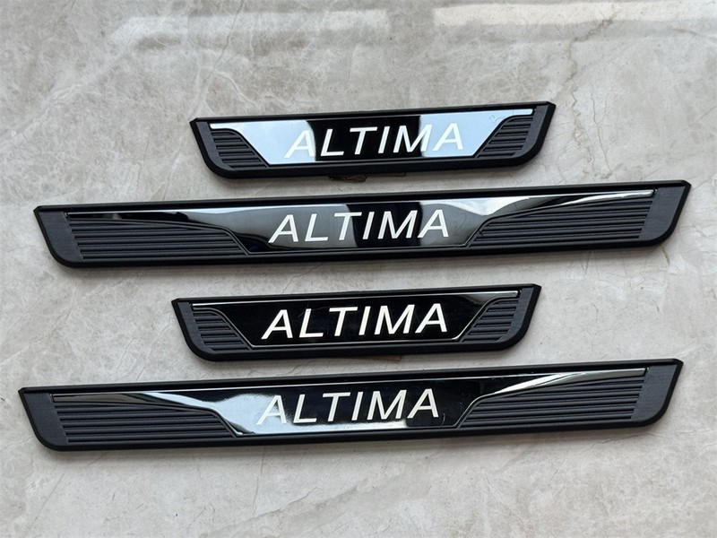 For Nissan Altima Accessories Door Sill Scuff Plate Cover Protector Styling Trim gallery