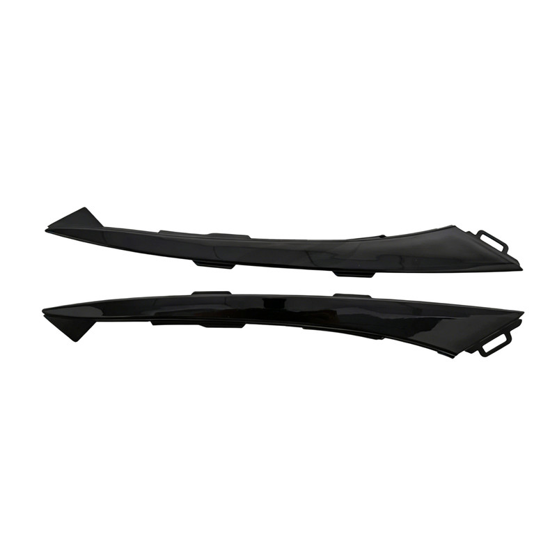 For 2021-2022 Honda Accord Left Right Front Headlight Lower Molding Trim Gloss gallery