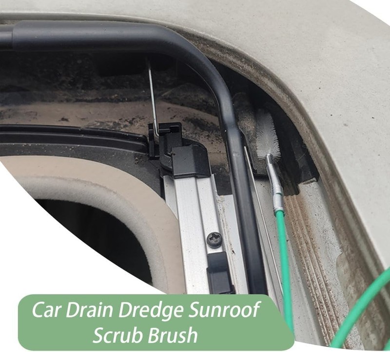 Versatile 20-Inch Drain Cleaner Brush for Cars, Tanks & More - Durable Design gallery