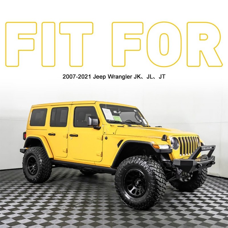 Black Base Antenna Cover For Jeep Wrangler JK JL JT 07-21 Car Auto Accessories gallery