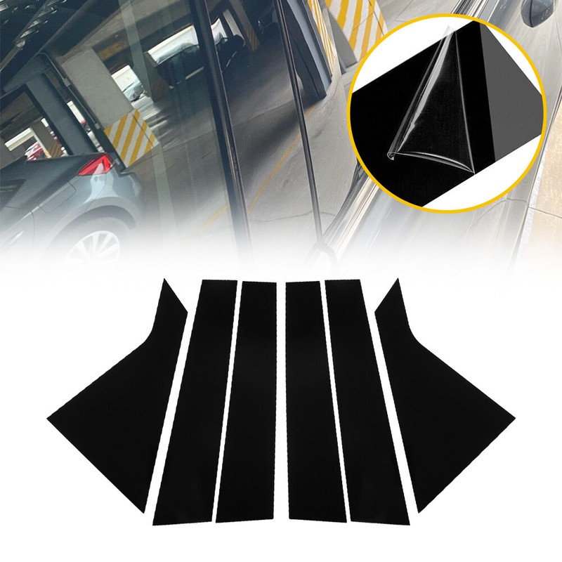For 2014-2020 Chevrolet Impala Door Pillar Post Trim Gloss Black Car Accessories gallery