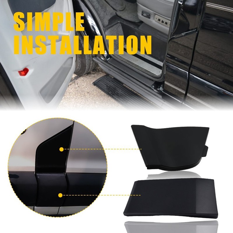 FOR 2015-2019 FORD TRANSIT DRIVER LEFT SIDE PILLAR MOLDING TRIM UPPER & LOWER 2X gallery