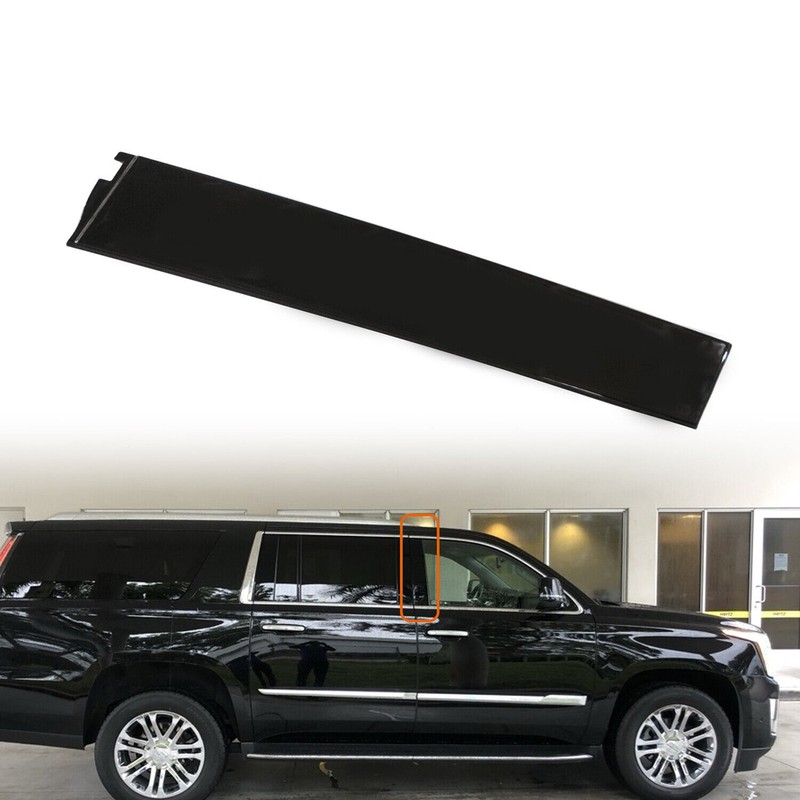 Right Passenger Front Door B Pillar Molding Trim For Chevy Suburban 2015-2020 gallery