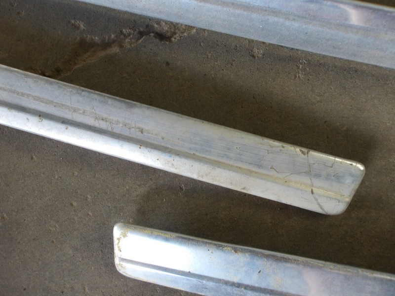 78-87 EL CAMINO GMC CABALLERO ORIGINAL GM WINDSHIELD MOLDING SET THREE PIECES gallery