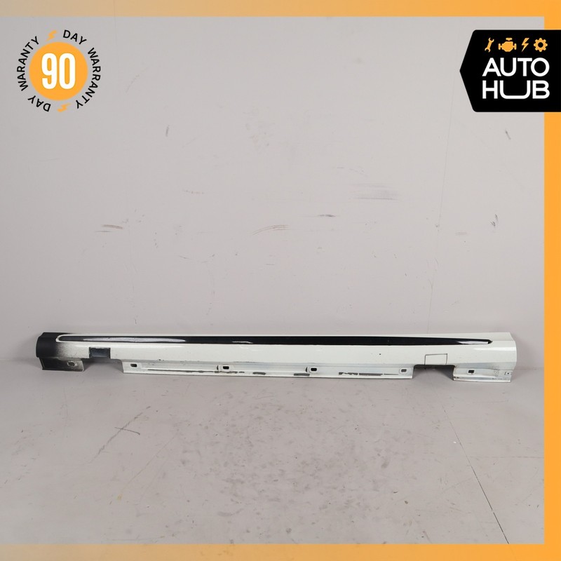 14-19 Mercedes W117 CLA45 AMG Sport Rocker Panel Side Skirt Left Side White OEM