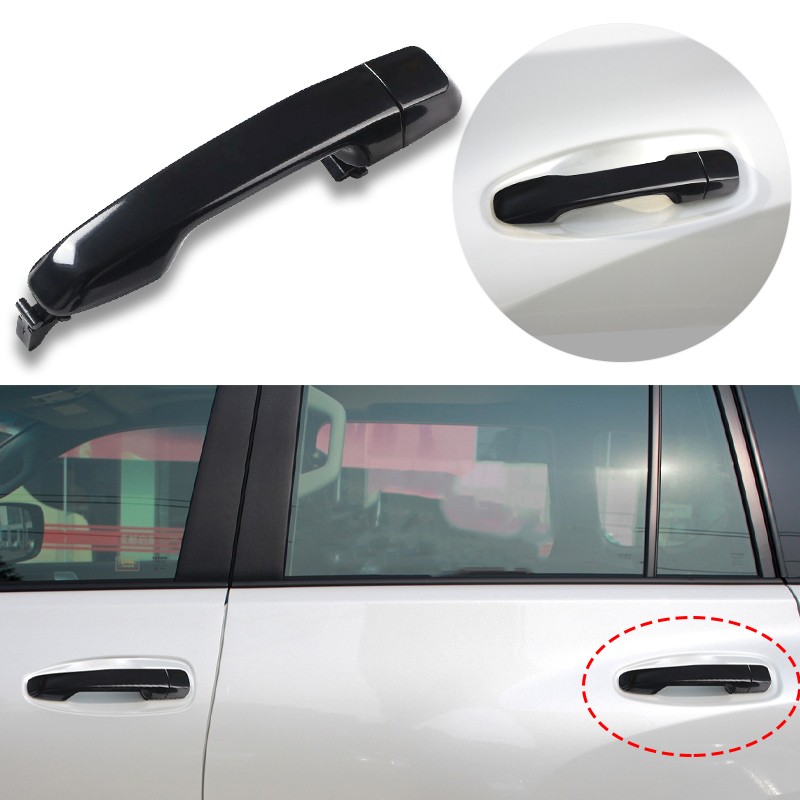 Exterior Rear Left Right Door Handle Fit For 2010-2017 Toyota Prado Land Cruiser