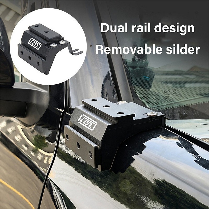 A-pillar Spotlight Searchlight Holder Quick-release Bracket For Toyota Tacoma gallery