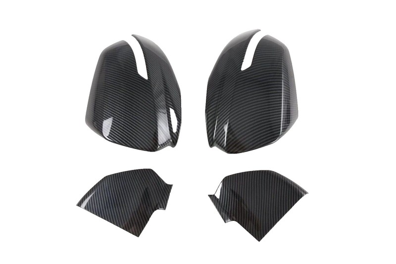 2x For Chevrolet Blazer 2020 Accessories Carbon Fiber Side Mirror Cover Cap Trim gallery