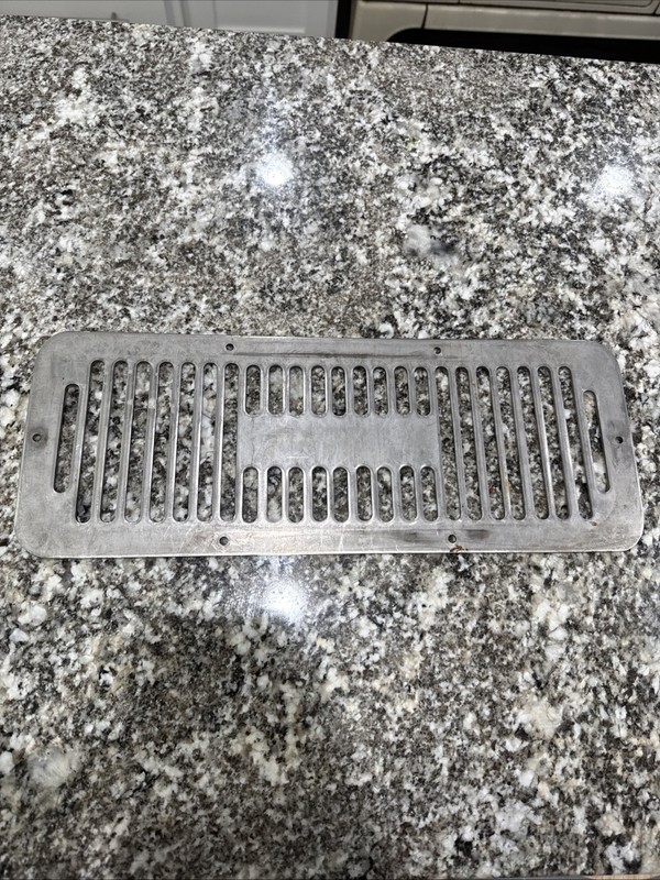 78-95 Jeep CJ YJ 10 Hole 16 1/2 X 6 1/2 Chrome Cowl Vent gallery